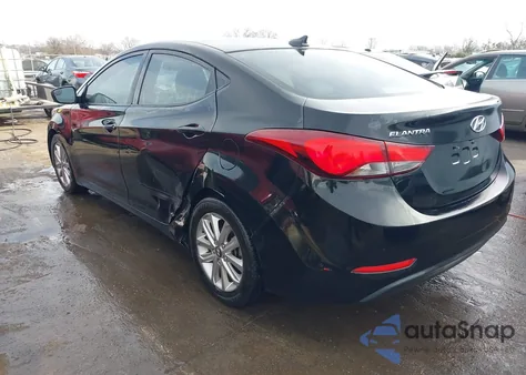 2016 Hyundai Elantra Se from USA, damaged, VIN 5NPDH4AE6GH690720